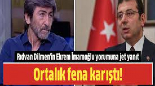 Rıdvan Dilmen'in Ekrem İmamoğlu yorumuna jet yanıt: Şeytanları temizleyeceğiz