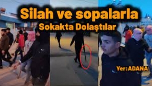 Silah ve sopalarla Adana sokaklarında terör estiren Suriyeliler yakalandı