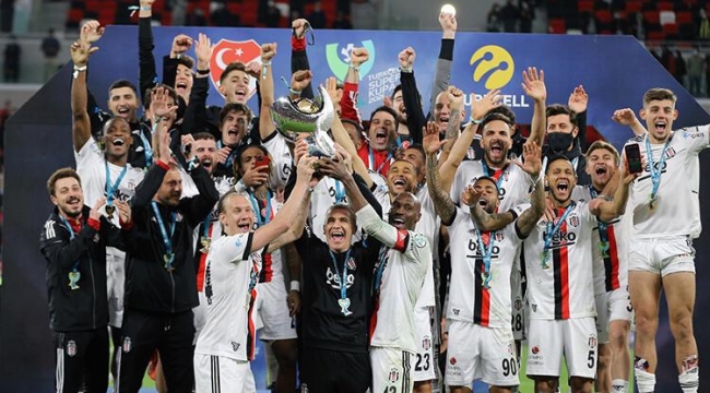 TFF Süper Kupa Beşiktaş'ın!