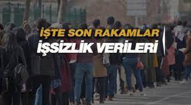 TÜİK işsizlik rakamlarını açıkladı: İşte son durum!