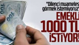 Tüm Emeklilere 1000 TL Ayrıca Verilmeli