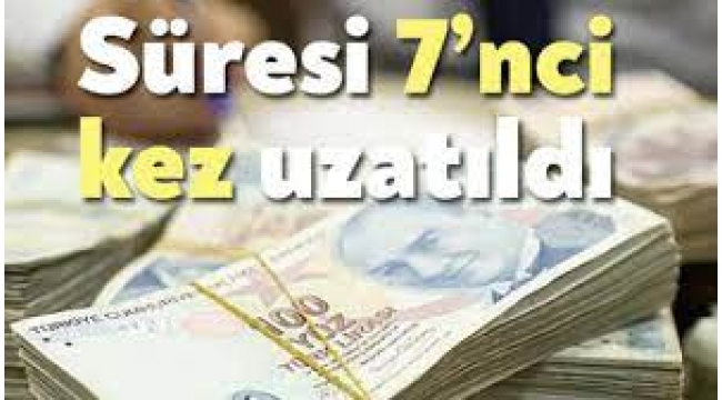 Varlık Barışı başvuru süresi uzatıldı