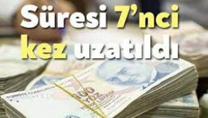 Varlık Barışı başvuru süresi uzatıldı