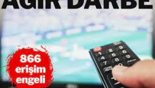 Ağır darbe: 866 siteye erişim engeli