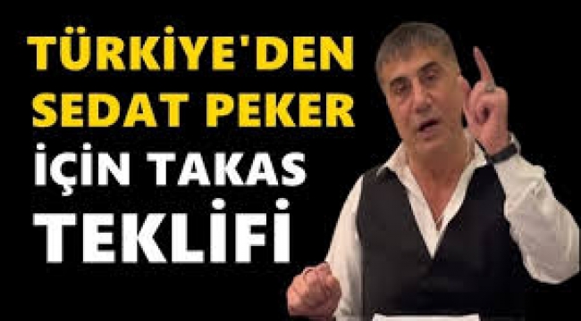 BAE Sedat Peker'i tutuklayıp Türkiye'ye iade eder mi?