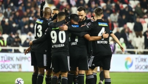 Beşiktaş Sivasspor'u  3-2 yendi