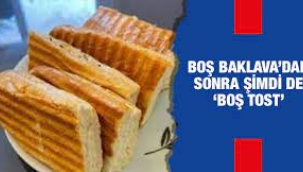 Boş tost satışları başladı: Amacımız nostalji yaşatmak...