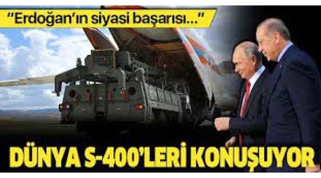 Erdoğan S400'lerin akıbetini açıkladı
