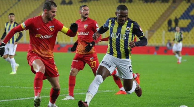 Fenerbahçe 10 kişi rakibine elendi
