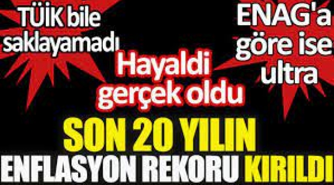 Fiyat artışı son 20 yılın zirvesinde! TÜİK yıllık enflasyonu yüzde 50'ye dayandı