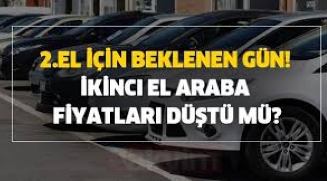 İkinci otomobilde fiyat da satış da düştü