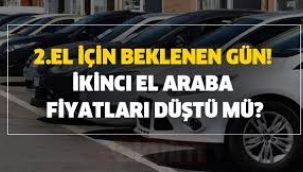 İkinci otomobilde fiyat da satış da düştü