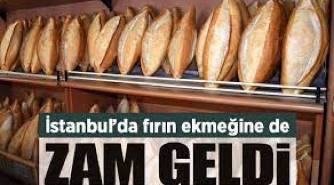 İstanbul'da Halk Ekmek'ten sonra fırın ekmeğine de zam!