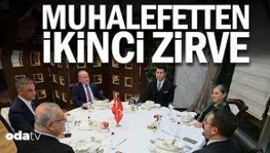 Muhalefetten ikinci zirve