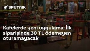 Nişantaşı'ndaki bir kafede tepki çeken uygulama: Masa işgal süresi 30 dakika ile sınırlıdır; asgari tüketim 30 TL