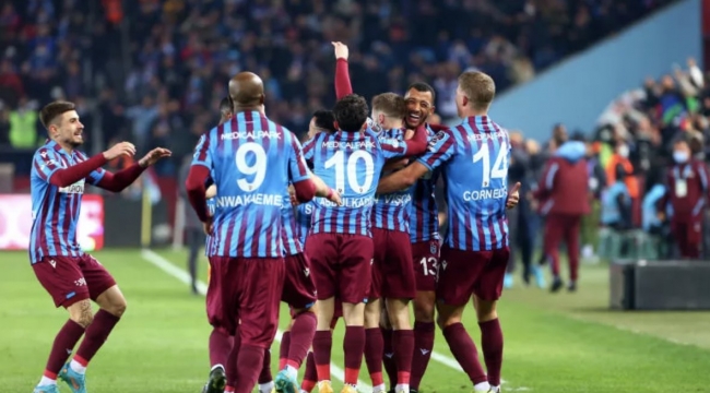 Trabzonspor adım adım şampiyonluğa...