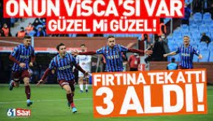 Trabzonspor galibiyeti tek gol ile aldı!