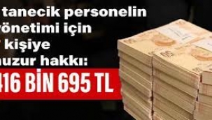 1 tanecik personelin yönetimi için...