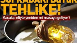 Atık yağ kaçakçı eliyle sofraya mı ulaşıyor?