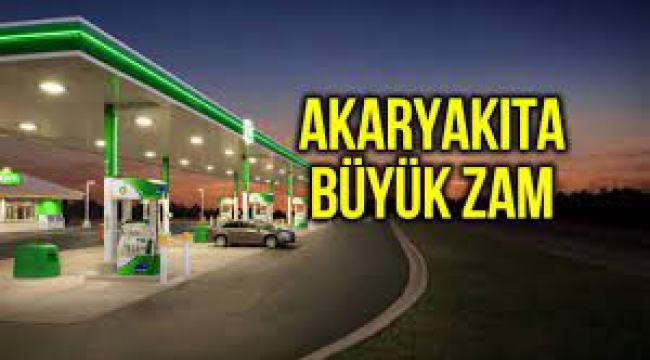 Benzin ve motorin fiyatına bir büyük zam daha!