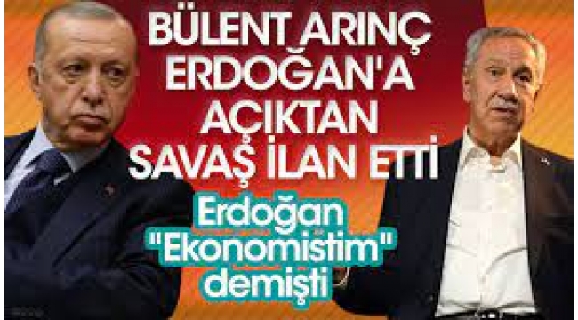 Bülent Arınç Recep Tayyip Erdoğan'ı Hedef Aldı