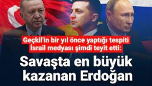 İsrail medyası ilan etti... Savaşın kazananı Erdoğan