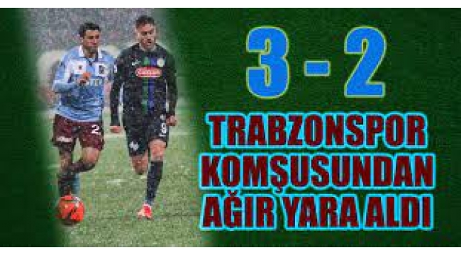  Rizespor 3 - 2 Trabzonspor