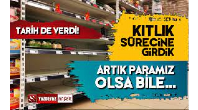 Temel gıda ürünlerinde kıtlık sürecine girdik