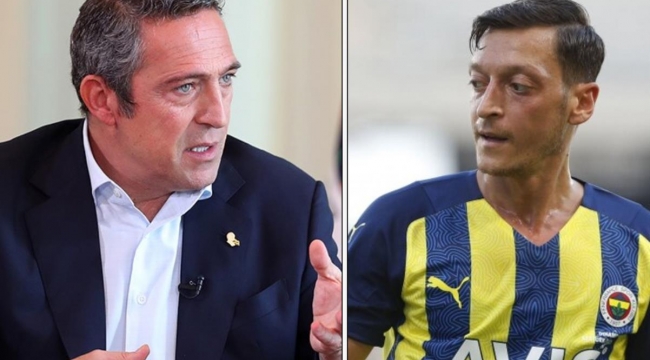 Ali Koç'tan Mesut Özil cevabı