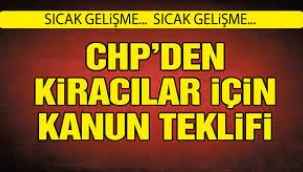 CHP'den kiracılar için kanun teklifi