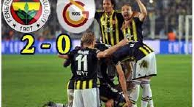 Fenerbahçe 2-0 Galatasaray