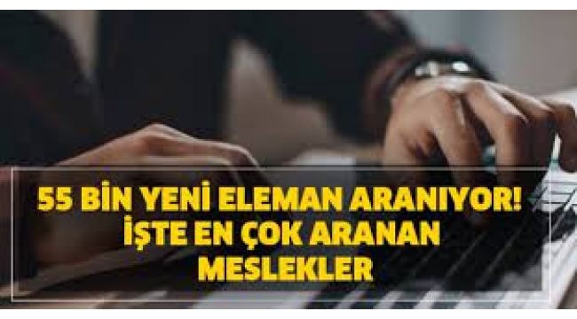 İşte en çok aranılan meslekler