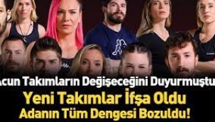 Survivor All Star'da Yeni Takımlar İfşa Oldu! Yeni Kadrolar Belli Mi?