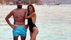 Volkan Demirel'in eşi Zeynep Demirel'in cesur spor tarzı olay oldu
