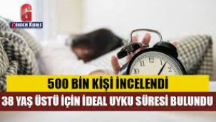 38 yaş üstü için ideal uyku süresi bulundu: 500 bin kişi incelendi