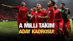 A Milli Takım kadrosu açıklandı!