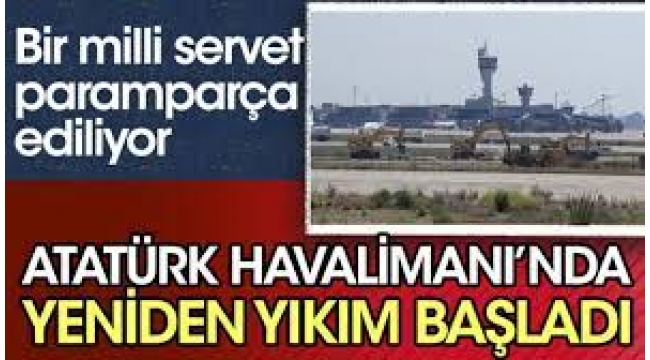 Ali Kıdık Atatürk Havalimanı ilgili bilgiyi 'Son Dakika' olarak duyurdu, ateş püskürdü "Bu kadarına pes pes pes"