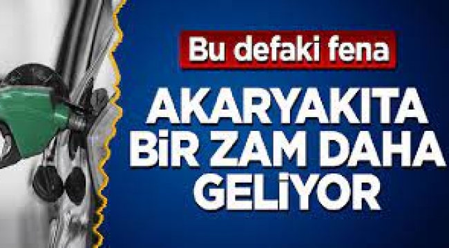 Araç sahipleri dikkat! Akaryakıta dev zam geliyor