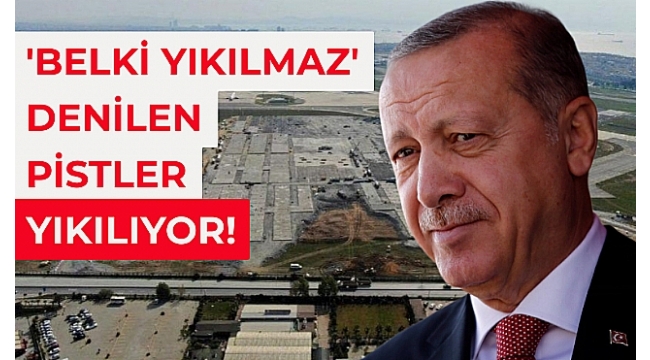 Atatürk Havalimanı`nın Pistleri Kaldırılıyor!