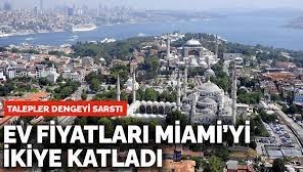 Bağcılar'da ev satıp Miami'den ev almak mümkün!