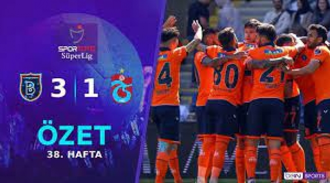 Başakşehir 3-1 Trabzonspor