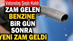 Benzine yeni zam