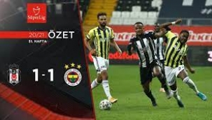 Beşiktaş 1-1 Fenerbahçe