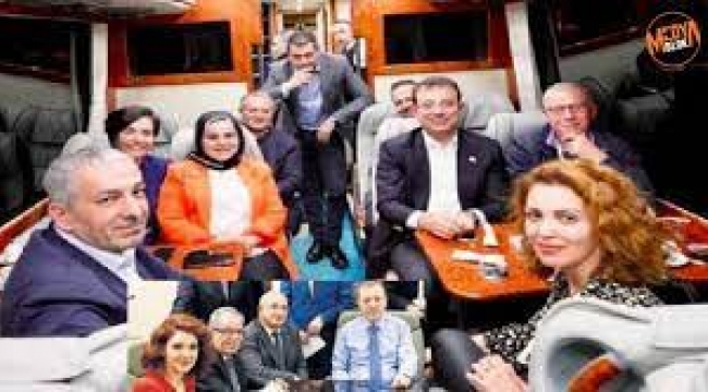 Erdoğan'ın Uçağından İnip İmamoğlu'nun Otobüsüne Bindi