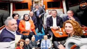 Erdoğan'ın Uçağından İnip İmamoğlu'nun Otobüsüne Bindi