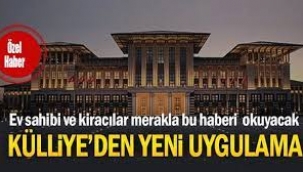 Ev sahibi ve kiracılar merakla bu haberi okuyacak...