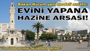 Evini yapana hazine arsası