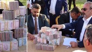 Herkesin konuştuğu düğün: Damada 4 milyon TL, geline kilolarca altın