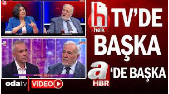 İlber Ortaylı Halk TV'de başka A Haber'de başka konuştu