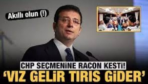 İmamoğlu, "Vız gelir tırıs gider" ifadesi için özür diledi